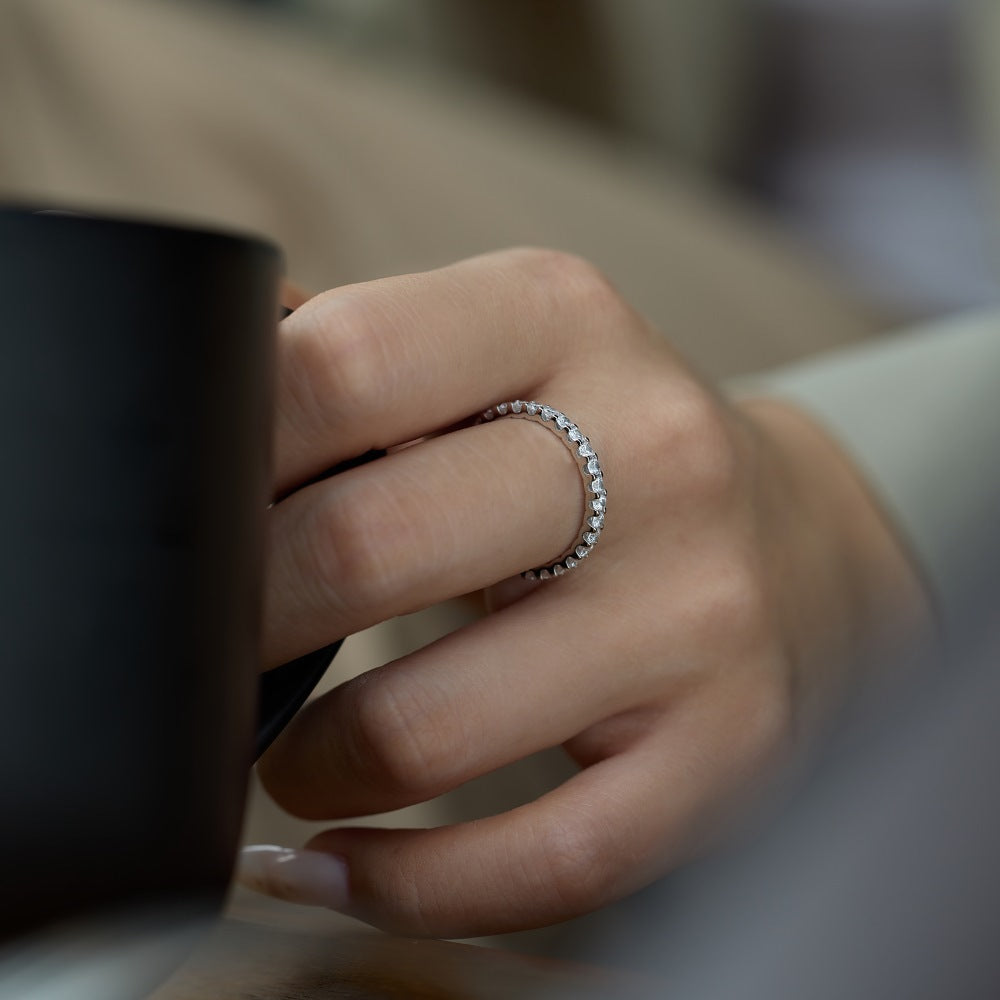 The rows of spark stacking ring