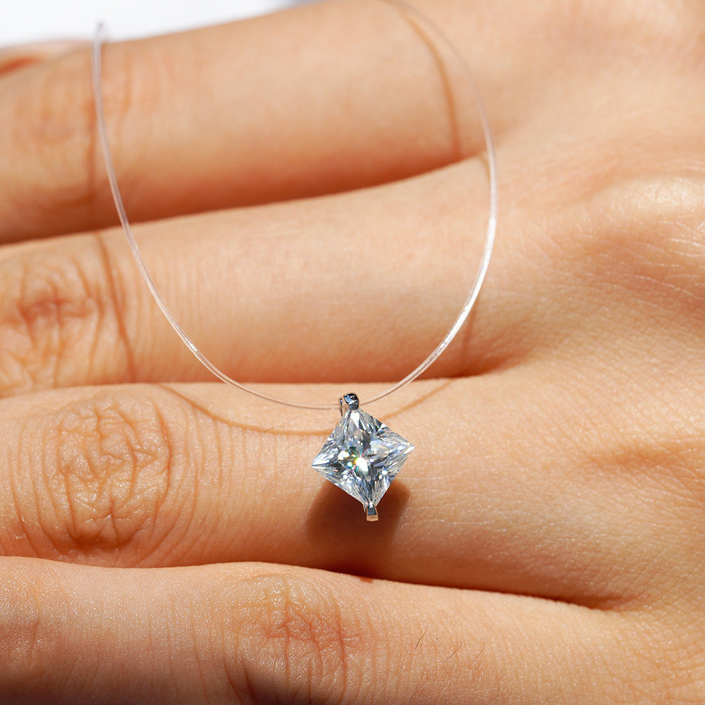 Sarah moissanite chain