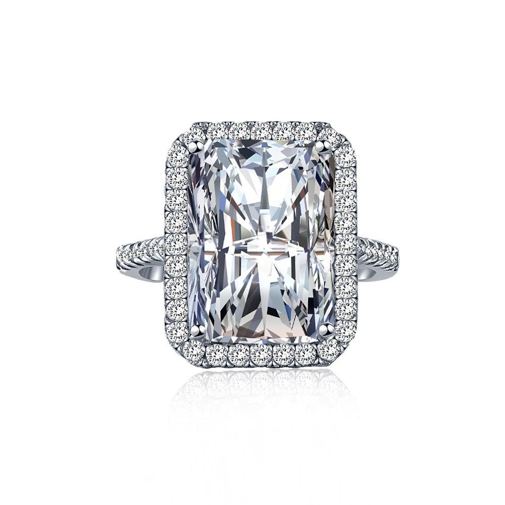 10 Carat High Carbon Diamond Ring - Hastella.J