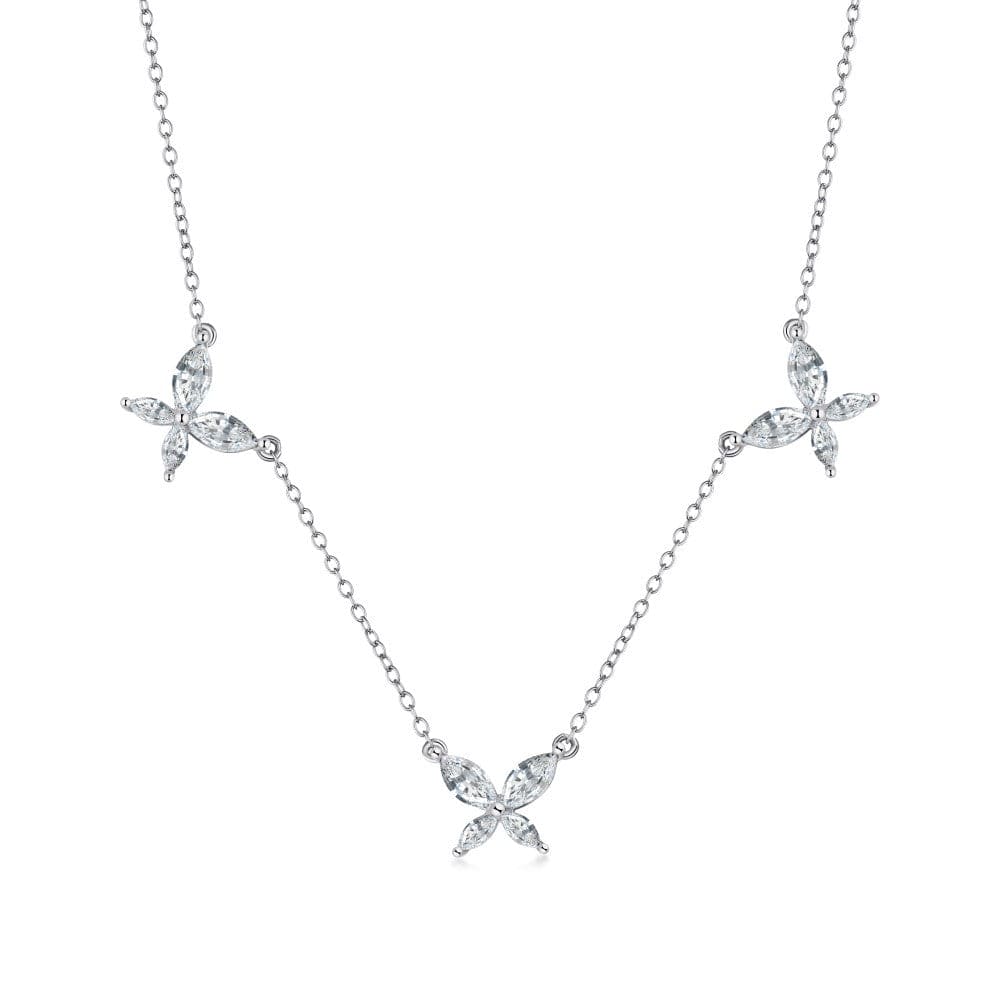 18K Three butterfly necklaces - Hastella.J
