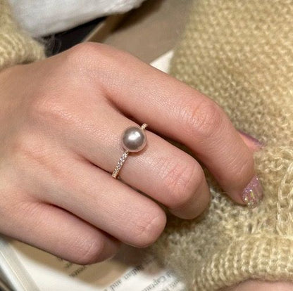 Pearl simple ring