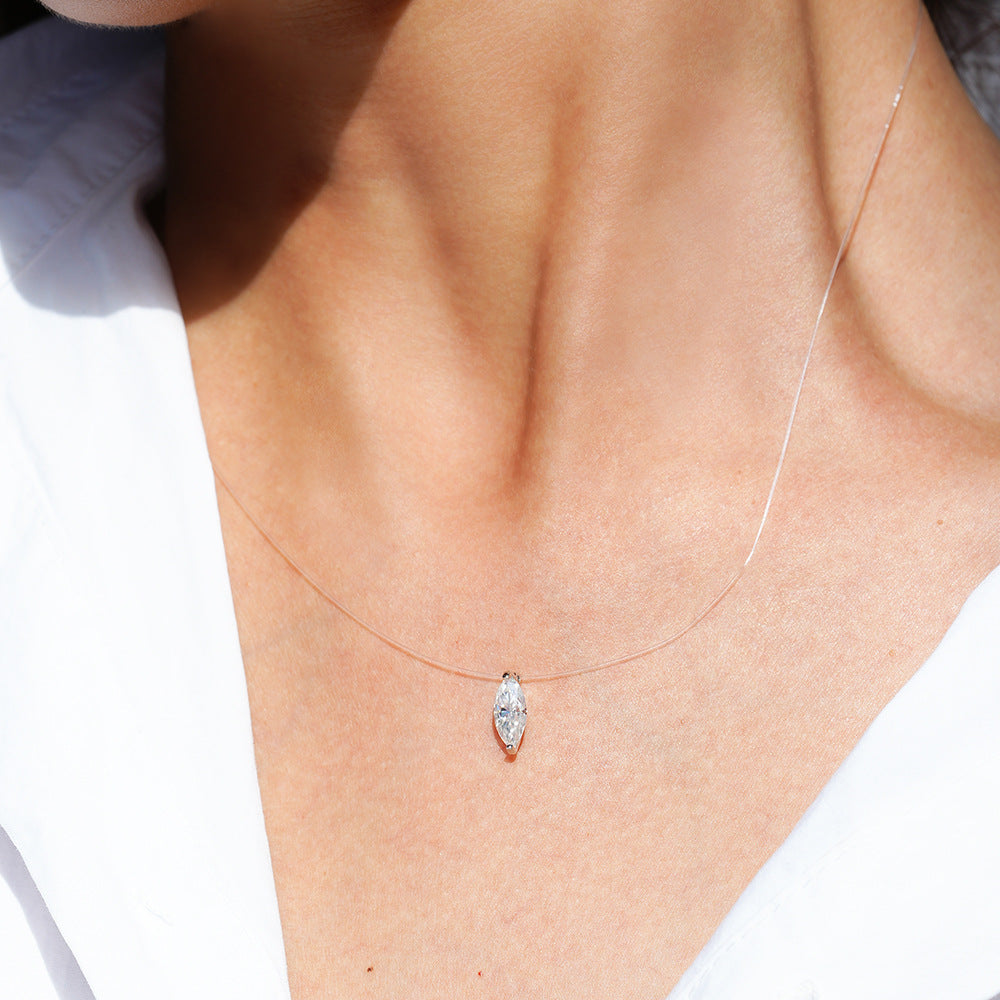 Dome moissanite chain