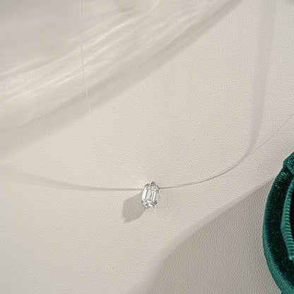 Moissanite Clavicle Chain