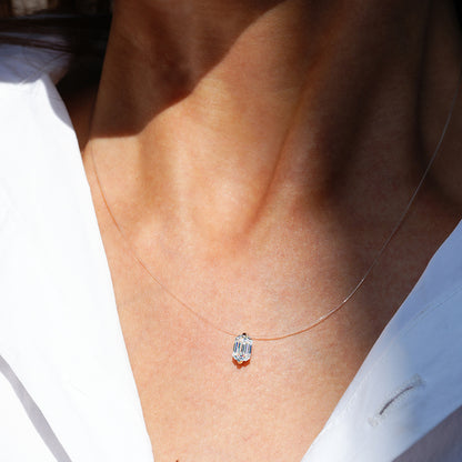 Moissanite Clavicle Chain
