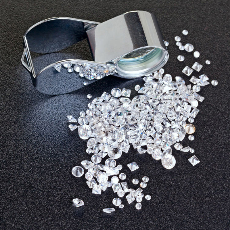 DIY moissanite D-EF grade color VVS 0.8-3.0mm