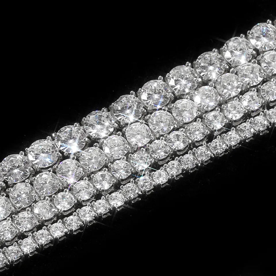 Quality moissanite tennis bracelet