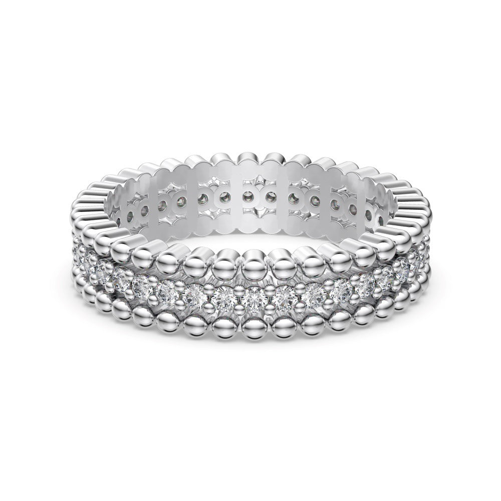 The rows of spark stacking ring