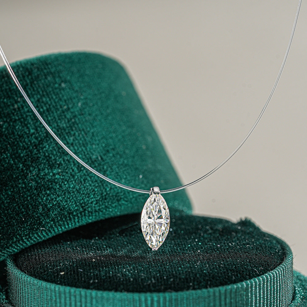 Dome moissanite chain