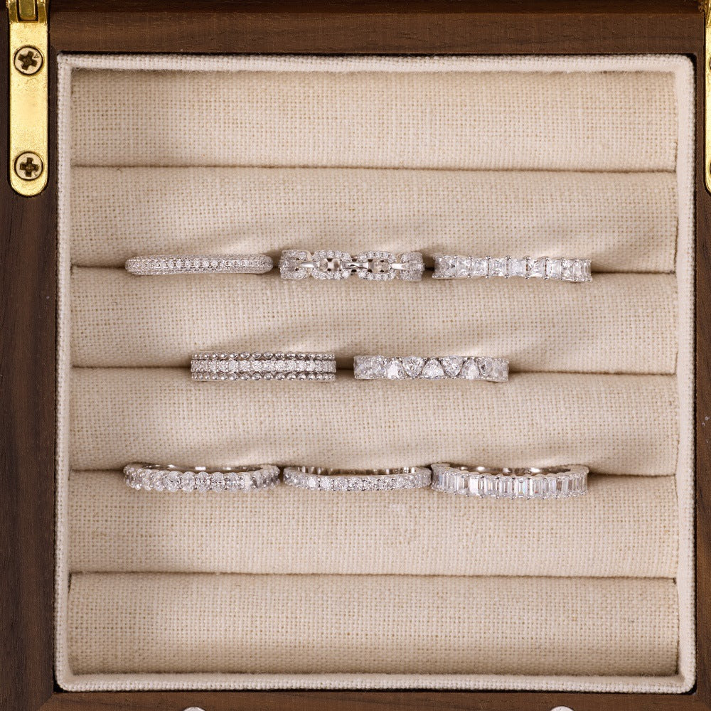 The rows of spark stacking ring