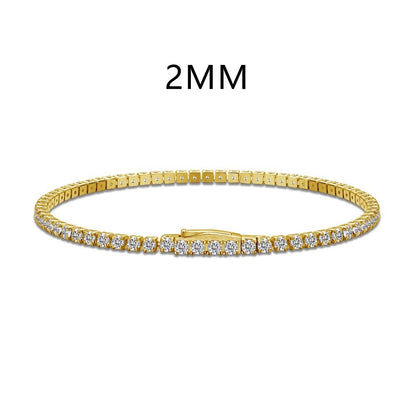 Buckle tennis bracelet - Hastella.J