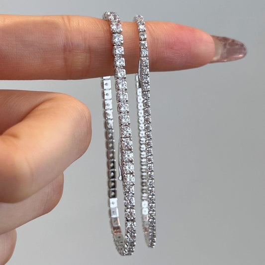 Classic tennis bracelet - Hastella.J