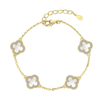 Gold / White