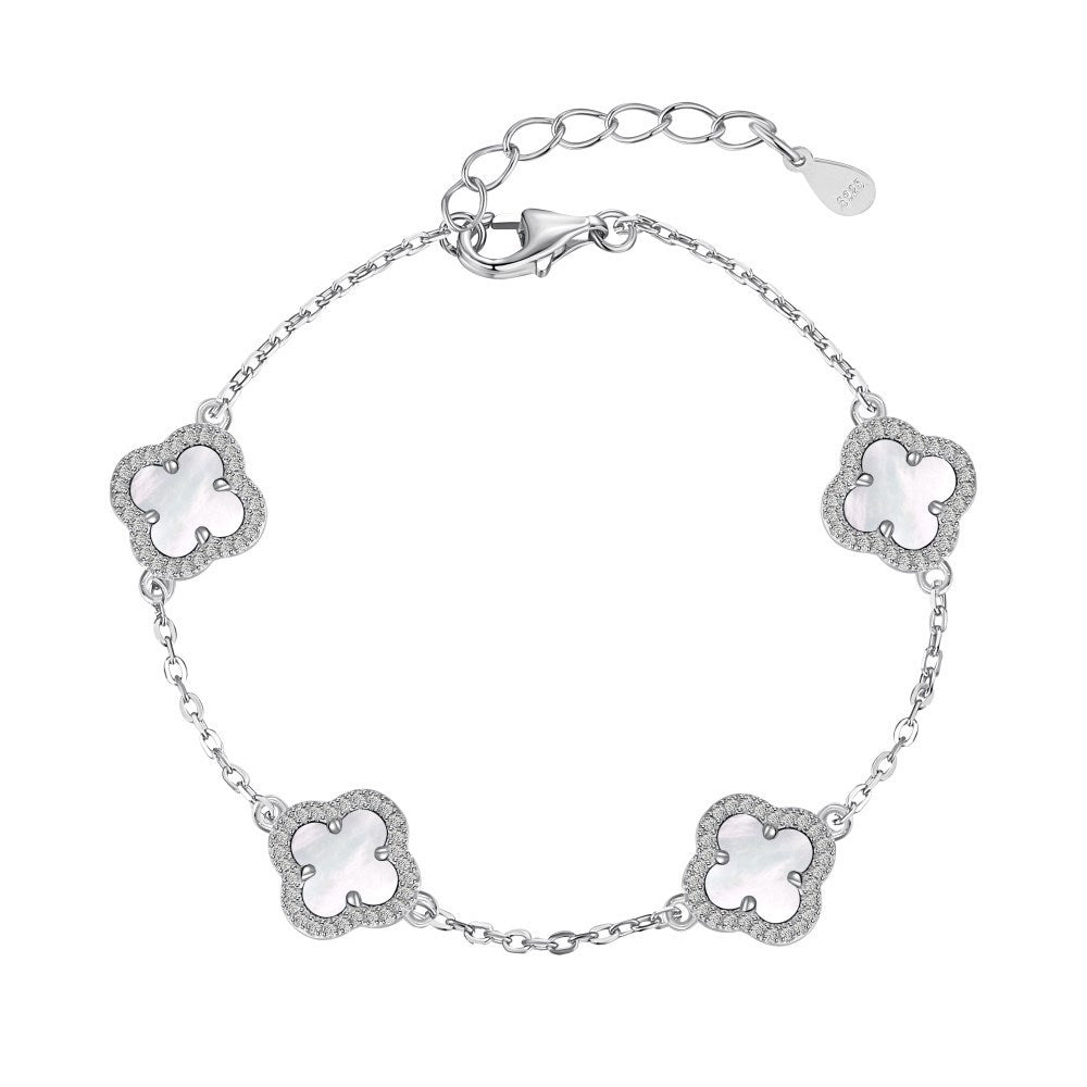 Four - leaf clover bracelet - Hastella.J