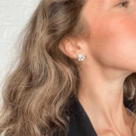Glitter versatile earrings - Hastella.J