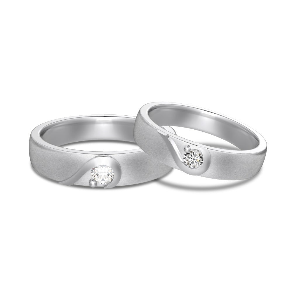 Heart - to - heart couple ring - Hastella.J