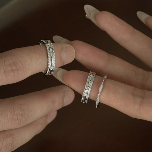 Micro - set couple rings - Hastella.J