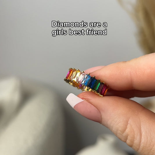 Rainbow rings - Hastella.J