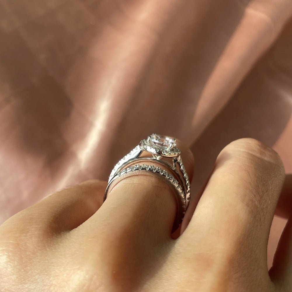 Shining Engagement Ring - Hastella.J