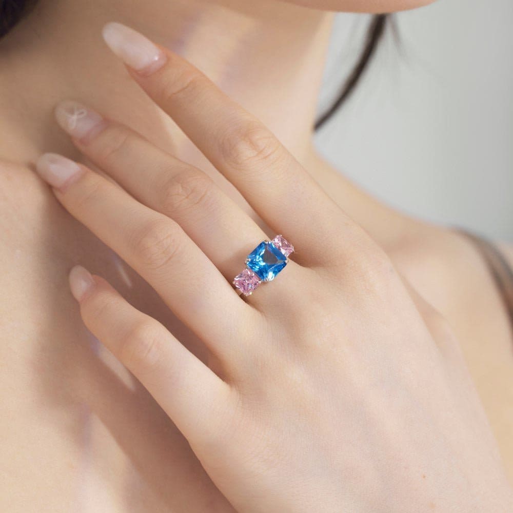 Sugar cube ring - Hastella.J