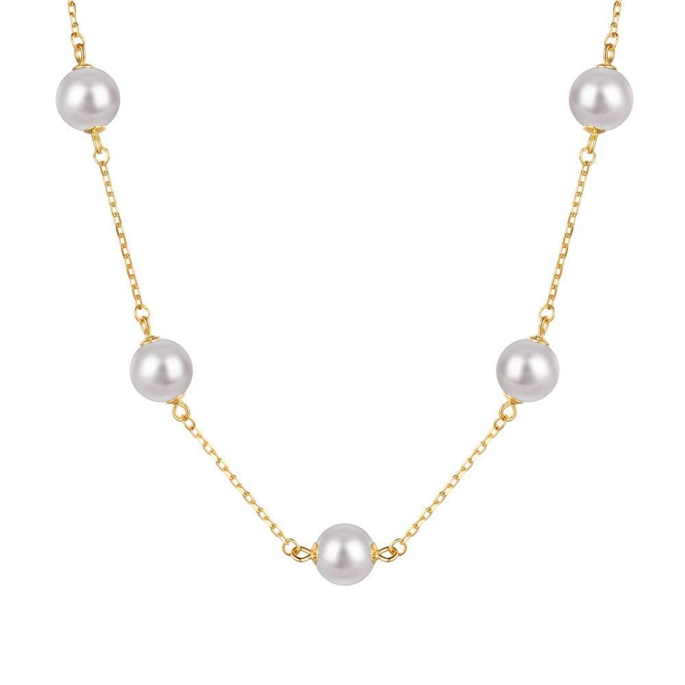 Vintage Pearl Necklace - Hastella.J