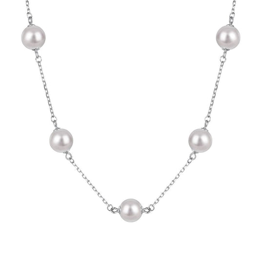 Vintage Pearl Necklace - Hastella.J