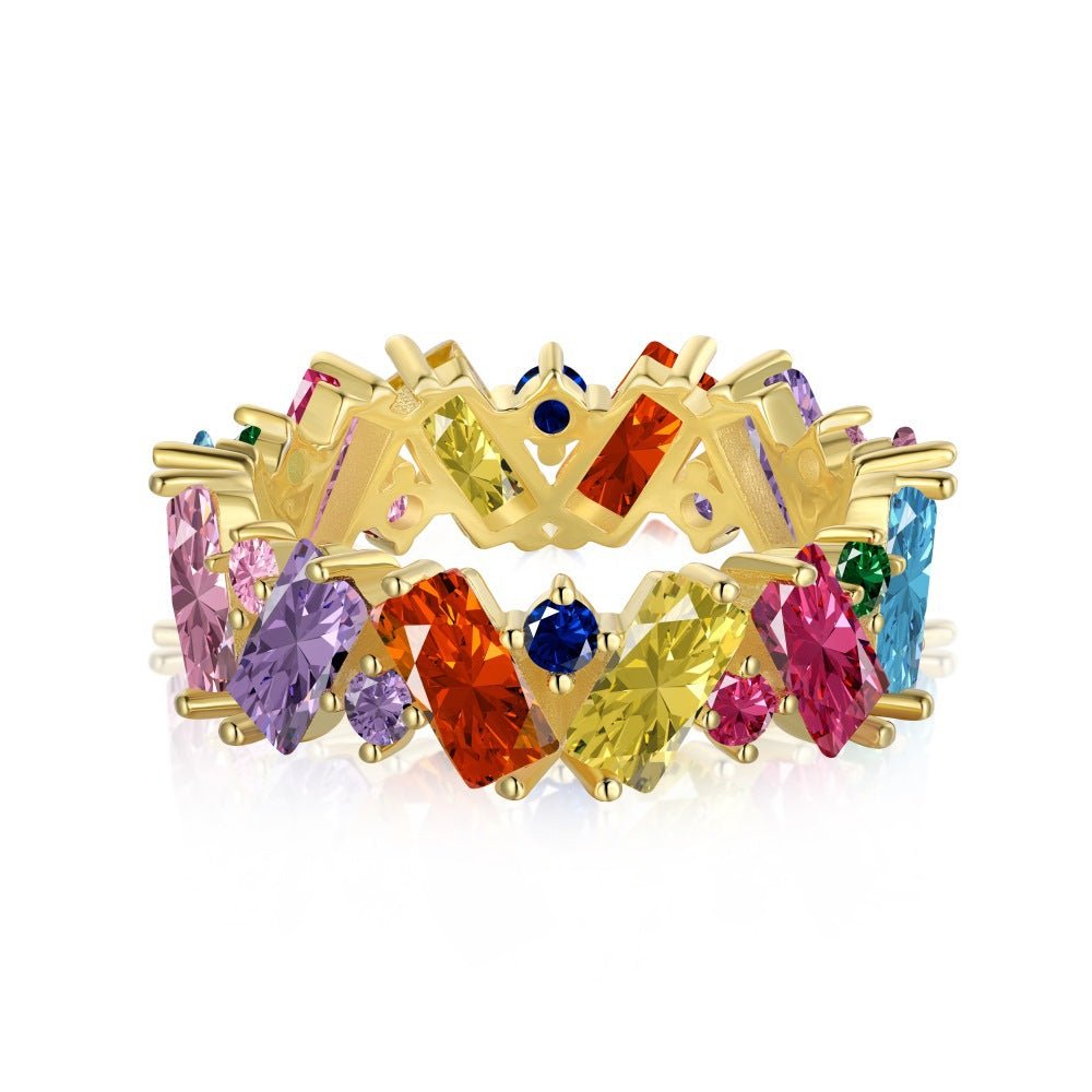 Colored gemstone rings - Hastella.J
