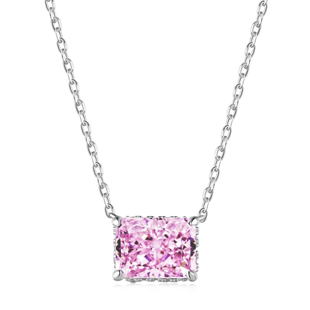 Colored zircon necklace - Hastella.J