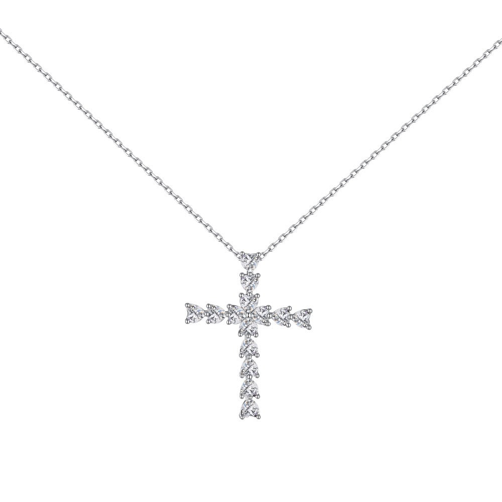 Cross with sharp necklace - Hastella.J