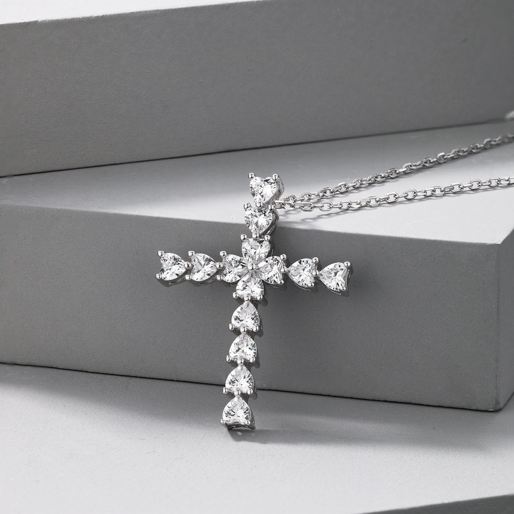 Cross with sharp necklace - Hastella.J