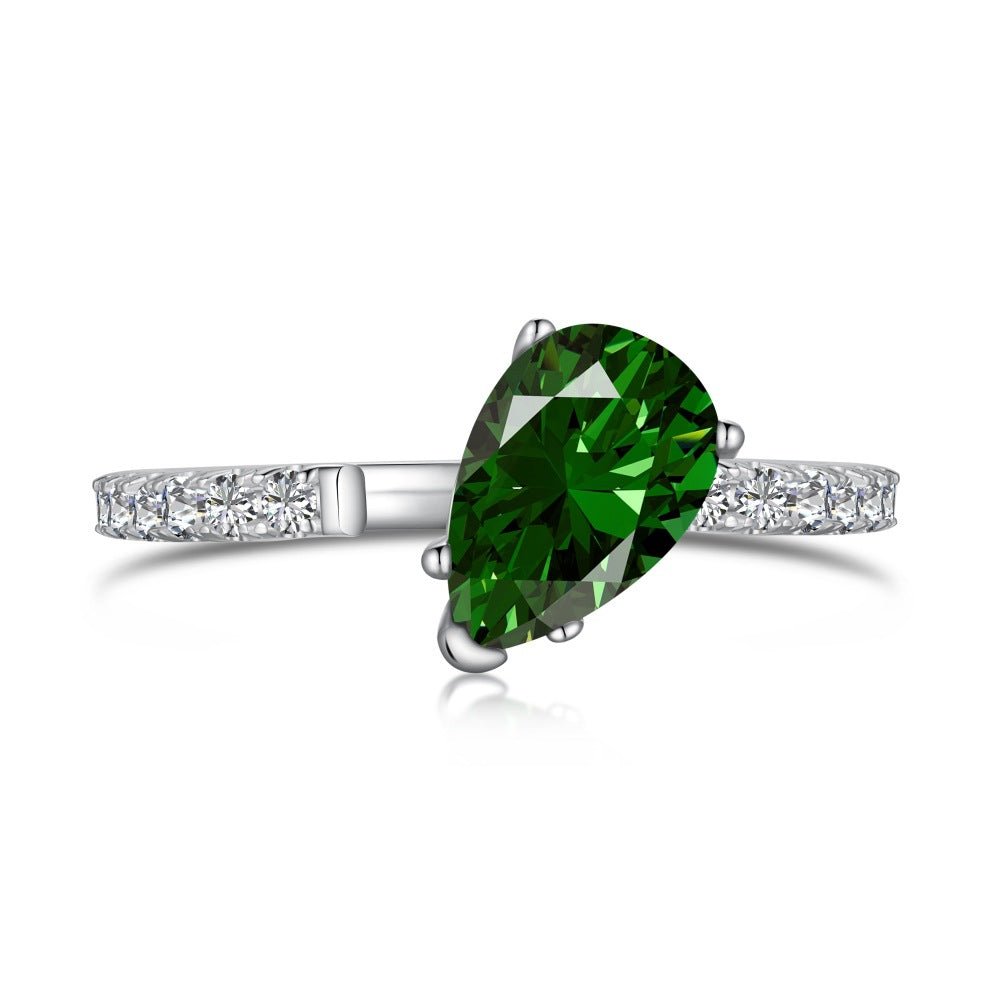 Drop pear-shaped ring - Hastella.J