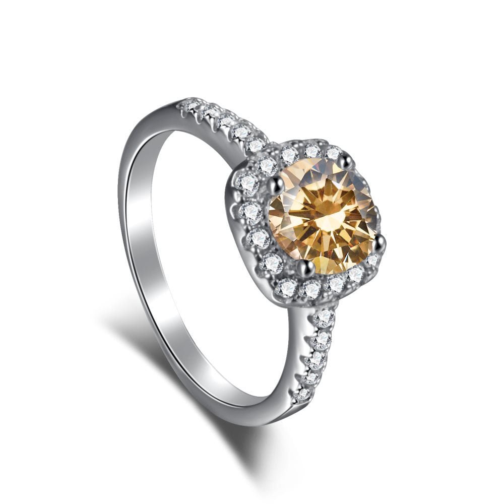 Explosive zircon ring - Hastella.J