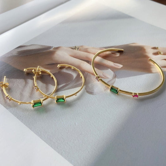 Fashion geometric bracelet - Hastella.J