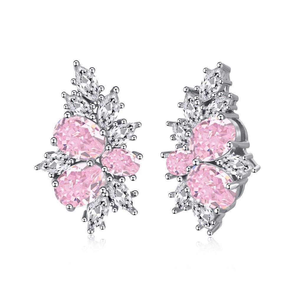 Flower stud earrings - Hastella.J