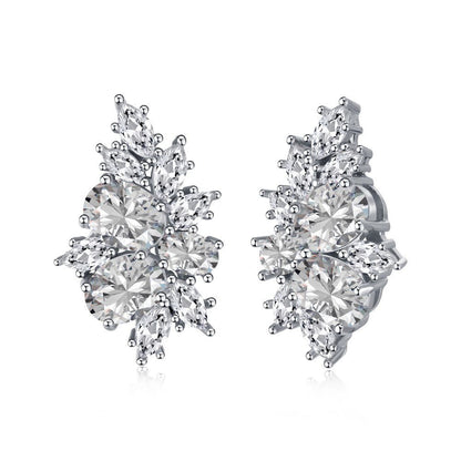 Flower stud earrings - Hastella.J