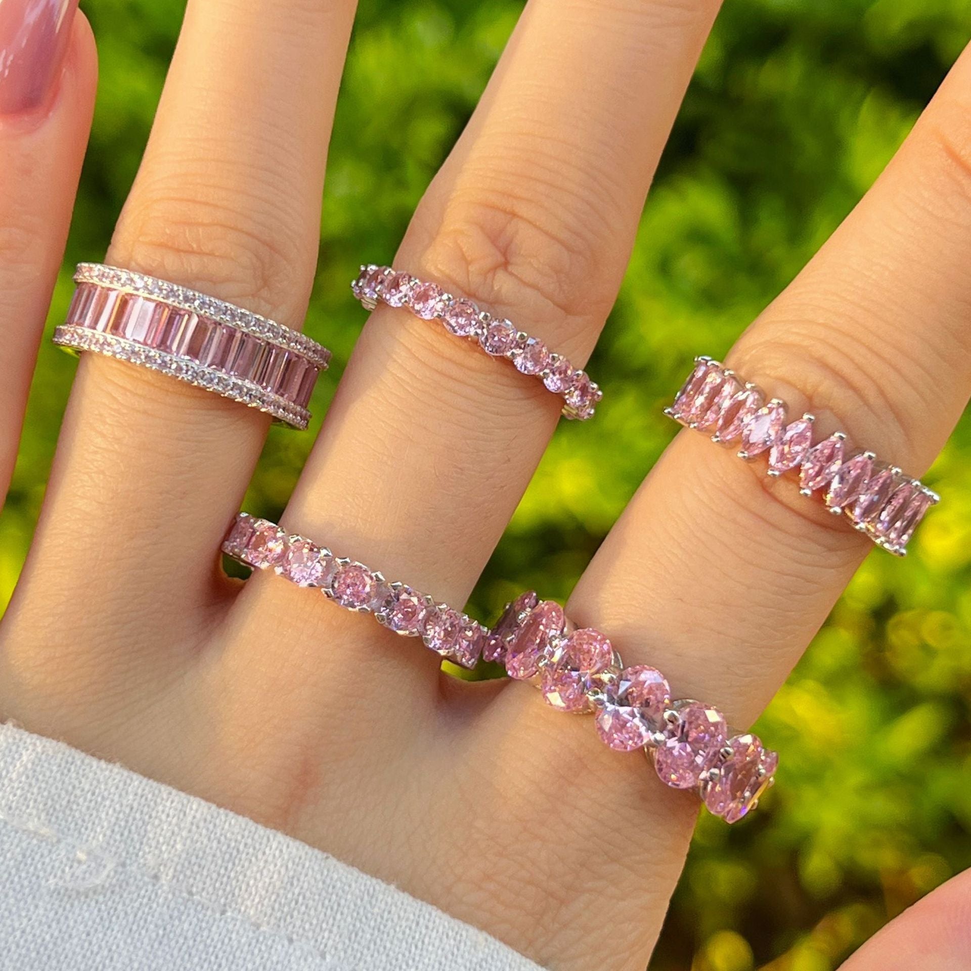 Girly Pink ring - Hastella.J