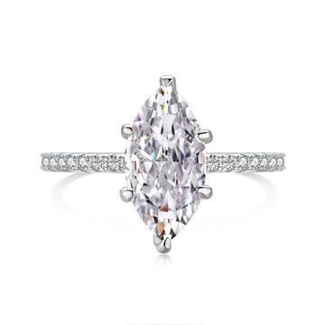 Royal (Silver) 8A Cubic Zircon 1.5 Carat+