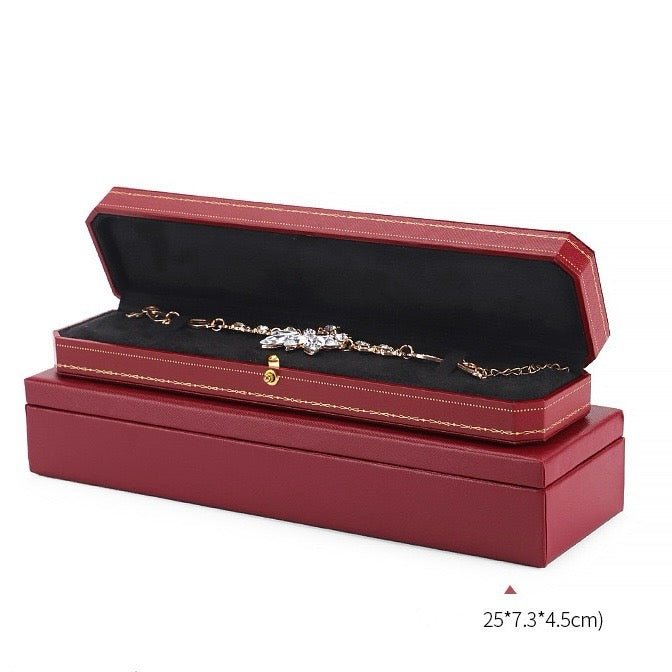 Imitation Leather Jewelry Box - Hastella.J