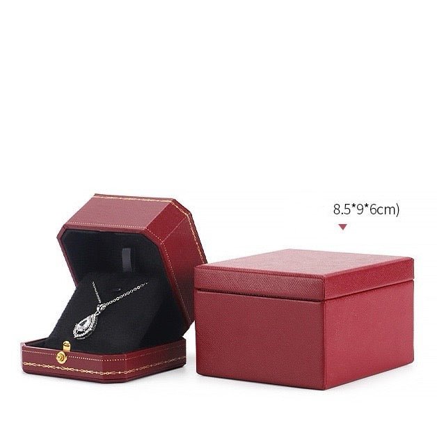 Imitation Leather Jewelry Box - Hastella.J