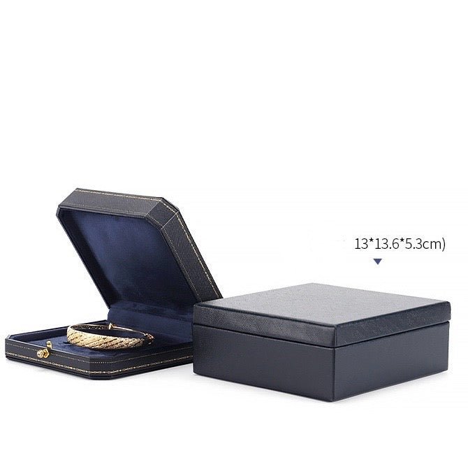 Imitation Leather Jewelry Box - Hastella.J