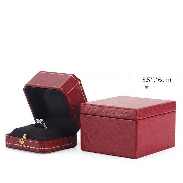 Imitation Leather Jewelry Box - Hastella.J