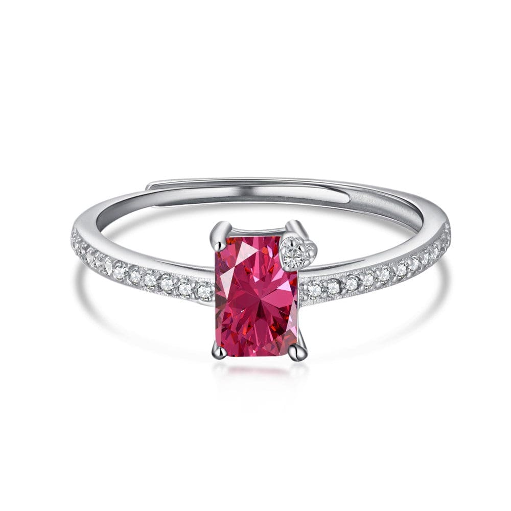 Luxury colored zircon ring set - Hastella.J