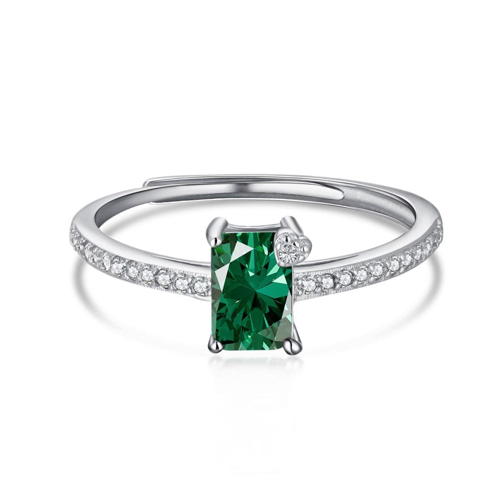 Luxury colored zircon ring set - Hastella.J