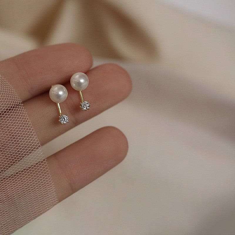 Luxury pearl earrings - Hastella.J