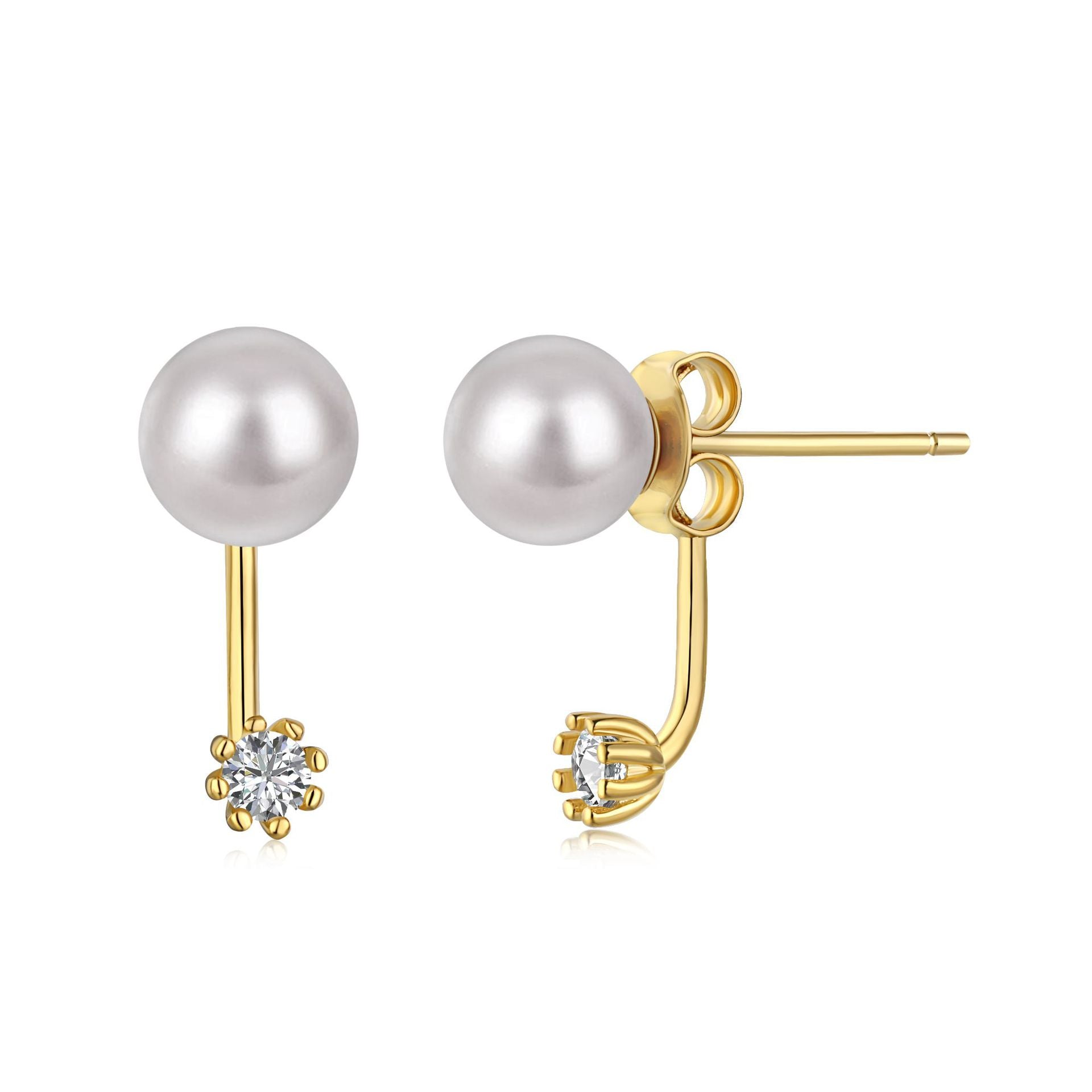 Luxury pearl earrings - Hastella.J