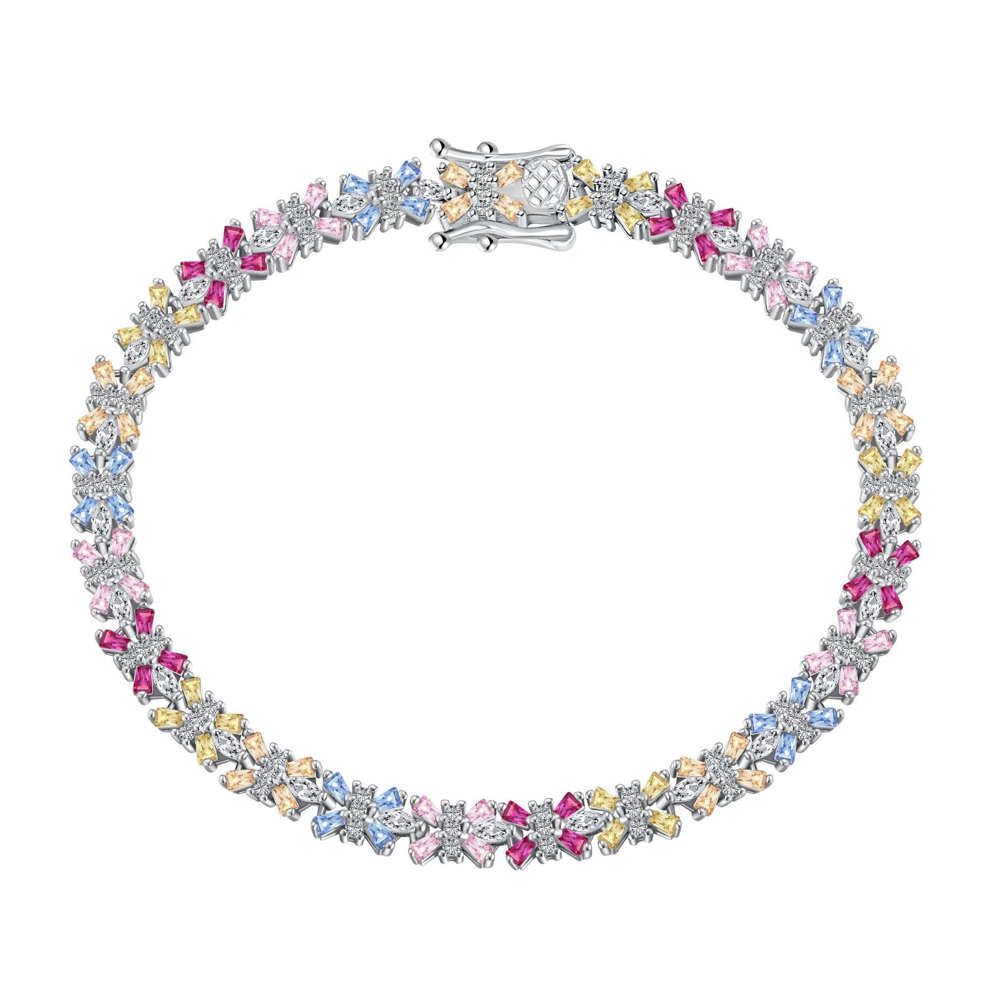 Marquise flower design niche delicate bracelet - Hastella.J