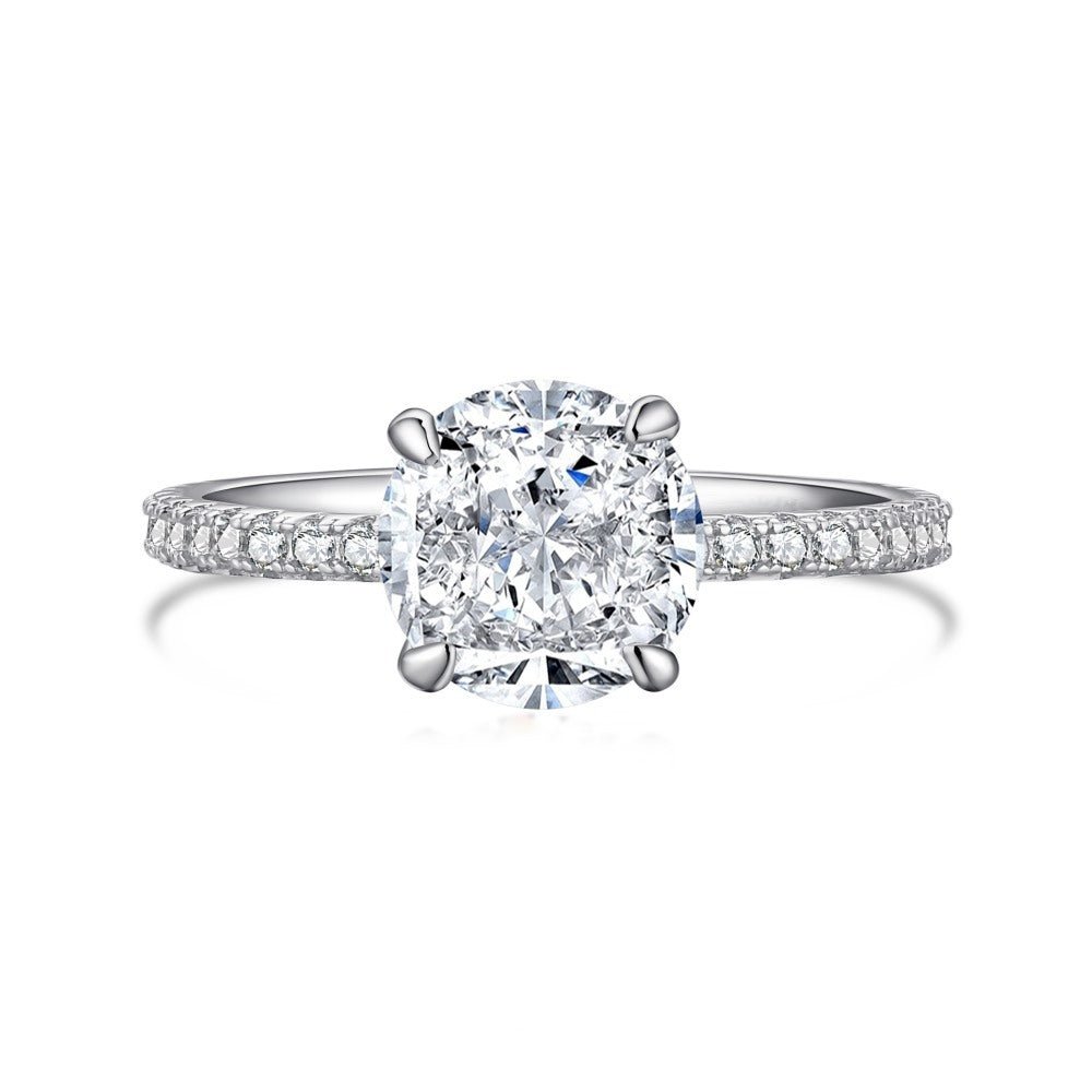 Marquise Ice Flower Cut High Carbon Diamond Ring - Hastella.J