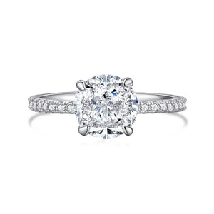 Marquise Ice Flower Cut High Carbon Diamond Ring - Hastella.J