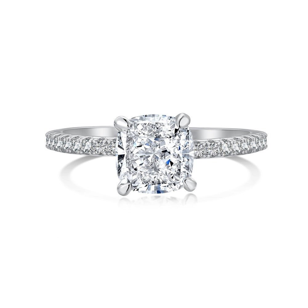 Marquise Ice Flower Cut High Carbon Diamond Ring - Hastella.J