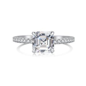 Marquise Ice Flower Cut High Carbon Diamond Ring - Hastella.J