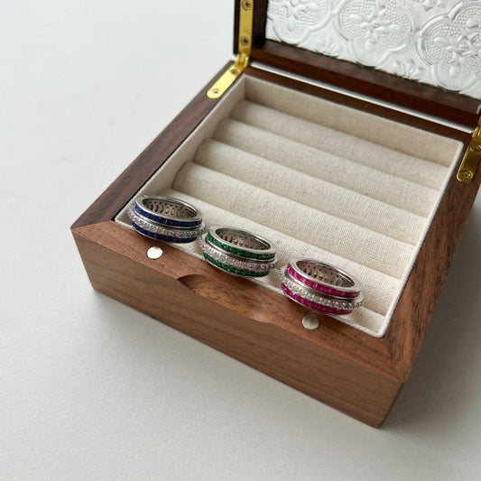 Nano color turning fate gear ring - Hastella.J